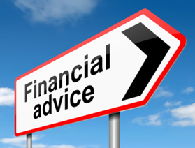 Financial advice signpost