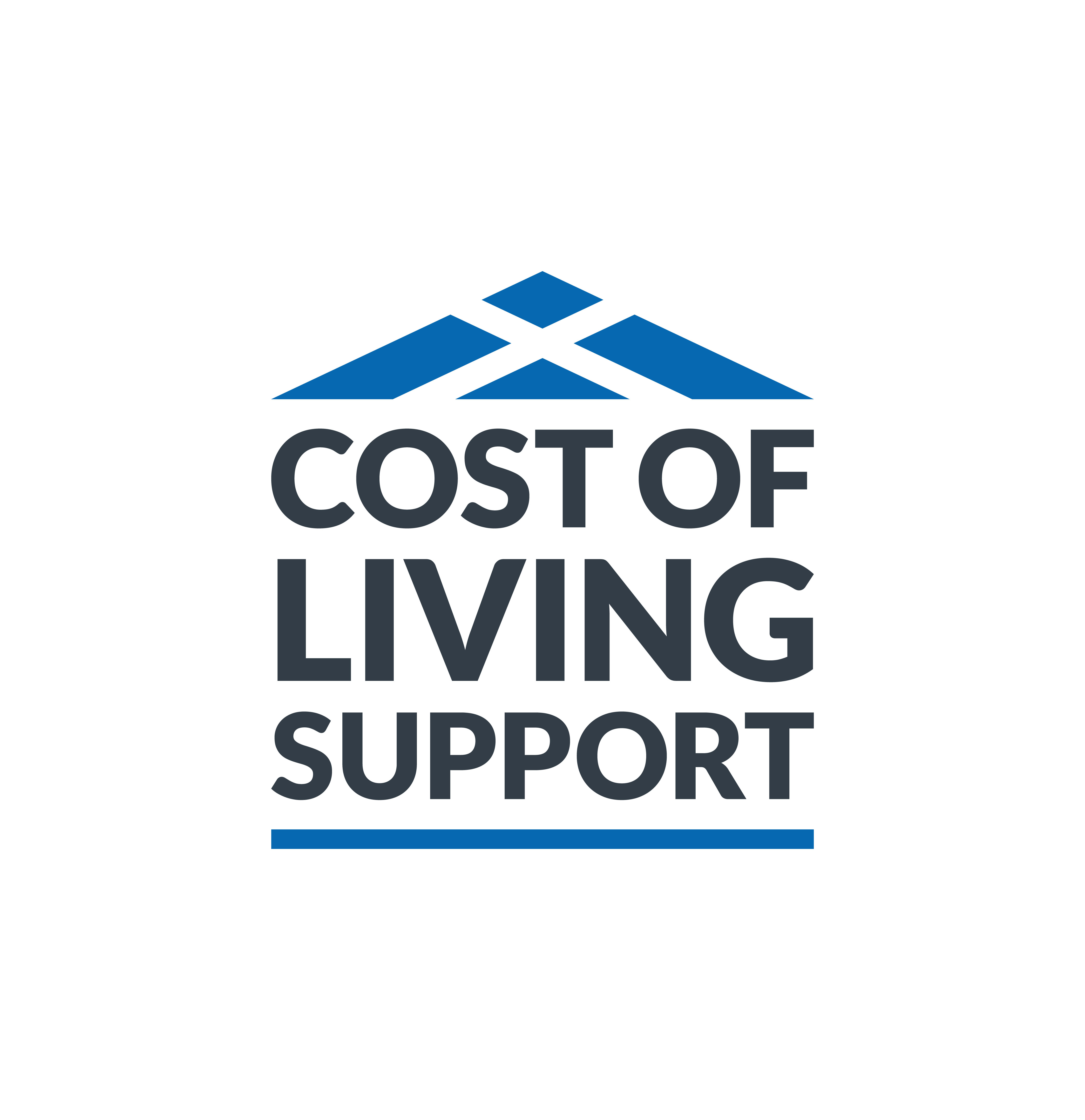 Cost of living support logo